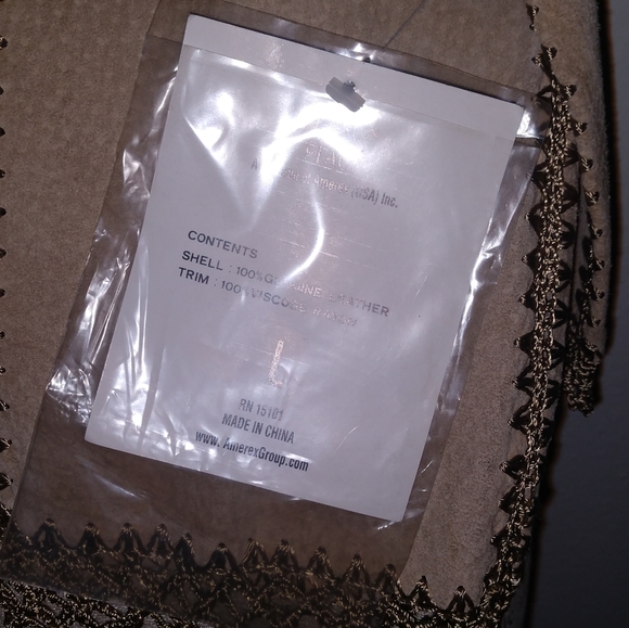 Vintage Suede Crocheted Jacket - Picture 5 of 7